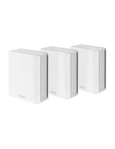 Рутер ASUS ZenWiFi WF7 BT8(W-3-PK), WiFi 7, трибандов, 13Gbps, 1GB RAM, 128MB Flash - 90IG0930-MO3B40 - 1