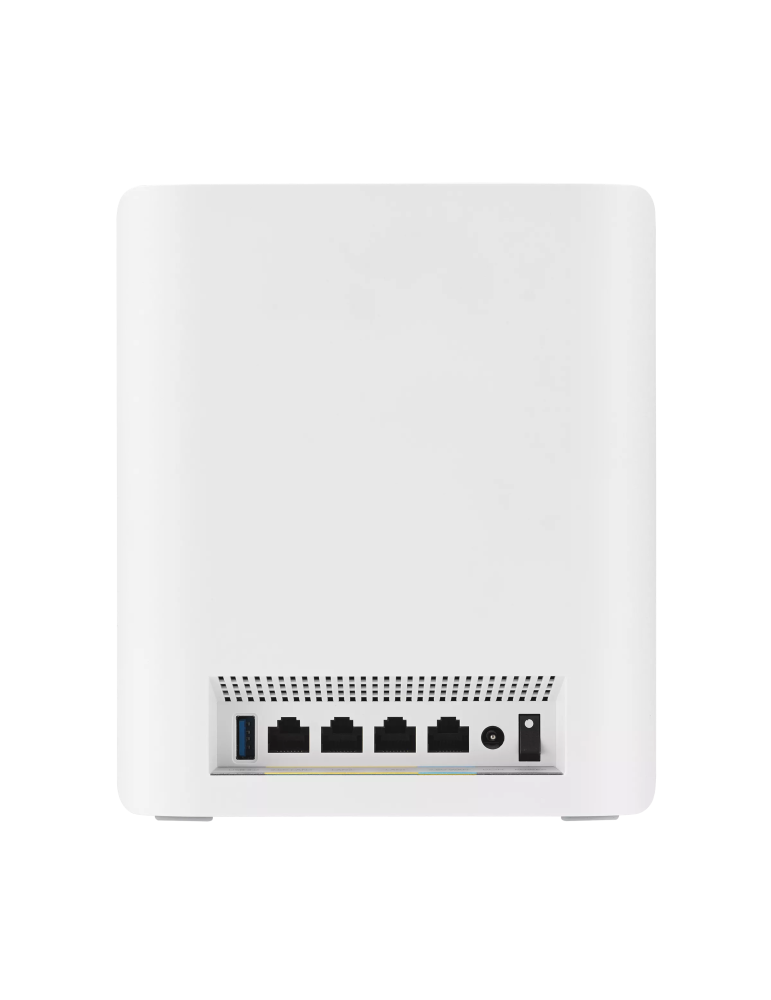 Рутер ASUS ZenWiFi WF7 BT8(W-3-PK), WiFi 7, трибандов, 13Gbps, 1GB RAM, 128MB Flash - 90IG0930-MO3B40 - 6