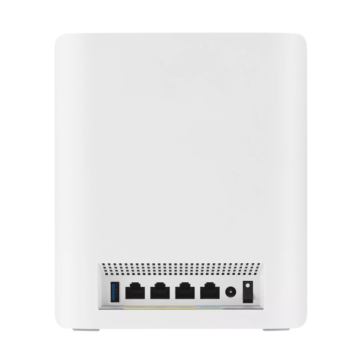Рутер ASUS ZenWiFi WF7 BT8(W-3-PK), WiFi 7, трибандов, 13Gbps, 1GB RAM, 128MB Flash - 90IG0930-MO3B40 - 6