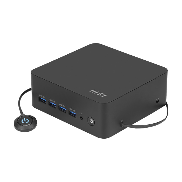 Мини компютър MSI Cubi B032, AMD Ryzen™ 7 8845HS 3.8GHz, без RAM, без диск, без ОС - 936-B03231-014 - 8