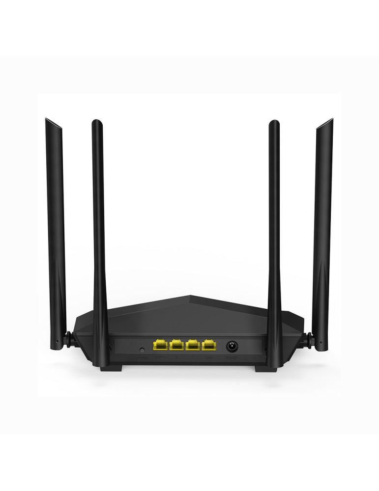 Рутер TENDA AC6 V5.0, двойна честота 2.4GHz/5GHz 867Mbps, 1 WAN + 3 LAN портове, AC1200 - 6932849427349 - 2