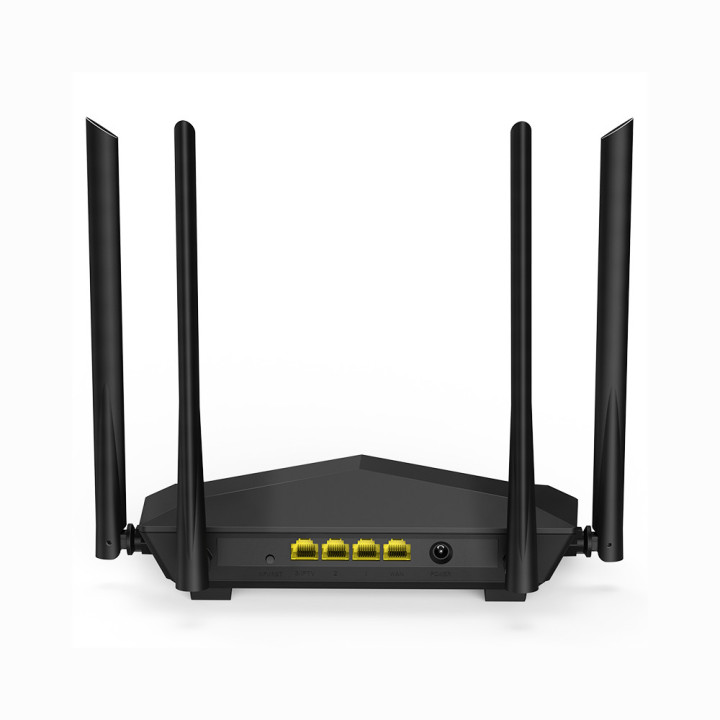 Рутер TENDA AC6 V5.0, двойна честота 2.4GHz/5GHz 867Mbps, 1 WAN + 3 LAN портове, AC1200 - 6932849427349 - 2