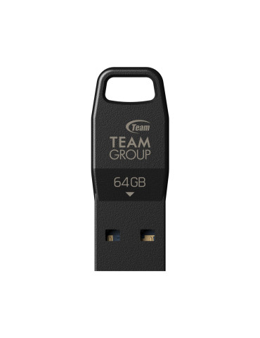 USB флаш памет TEAM GROUP S5, 64GB USB 3.2 Gen1, 100MB/s четене - TS5364GB01 - 1