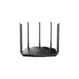 Рутер TENDA RX12 Pro, WiFi 6 AX3000 (2402+574 Mbps), 1x Gigabit WAN, 3x Gigabit LAN - 6932849426915 - 1