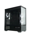 Кутия Zalman Chronix BLACK V2, Middle Tower ATX, Tempered Glass, 3x120mm A-RGB, USB-C - Chronix-BLACK-V2 - 8