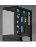 Кутия Zalman Chronix BLACK V2, Middle Tower ATX, Tempered Glass, 3x120mm A-RGB, USB-C - Chronix-BLACK-V2 - 22