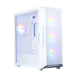 Кутия Zalman I3 NEO V2 White, ATX/mATX/Mini-ITX, Middle Tower, Tempered Glass, RGB (4 вентилатора), Mesh - I3-NEO-V2 - 1