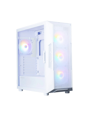 Кутия Zalman I3 NEO V2 White, ATX/mATX/Mini-ITX, Middle Tower, Tempered Glass, RGB (4 вентилатора), Mesh - I3-NEO-V2 - 1