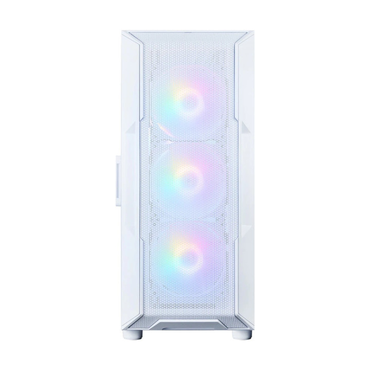Кутия Zalman I3 NEO V2 White, ATX/mATX/Mini-ITX, Middle Tower, Tempered Glass, RGB (4 вентилатора), Mesh - I3-NEO-V2 - 4