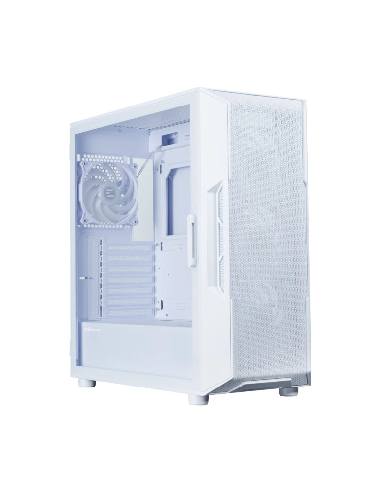 Кутия Zalman I3 NEO V2 White, ATX/mATX/Mini-ITX, Middle Tower, Tempered Glass, RGB (4 вентилатора), Mesh - I3-NEO-V2 - 6
