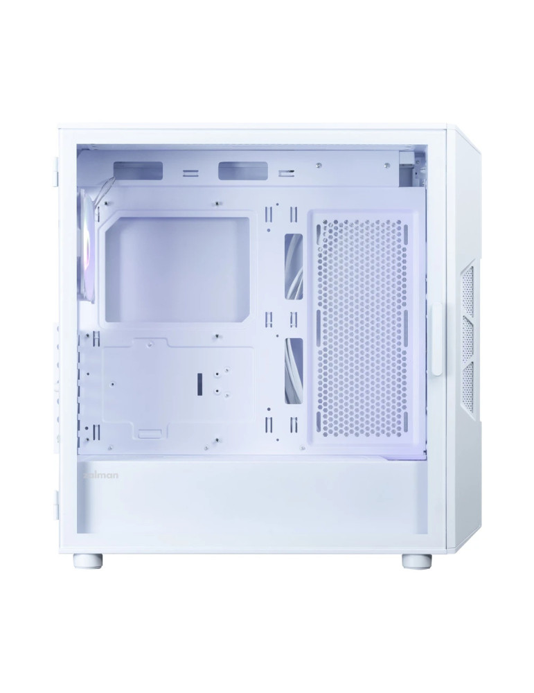 Кутия Zalman I3 NEO V2 White, ATX/mATX/Mini-ITX, Middle Tower, Tempered Glass, RGB (4 вентилатора), Mesh - I3-NEO-V2 - 8