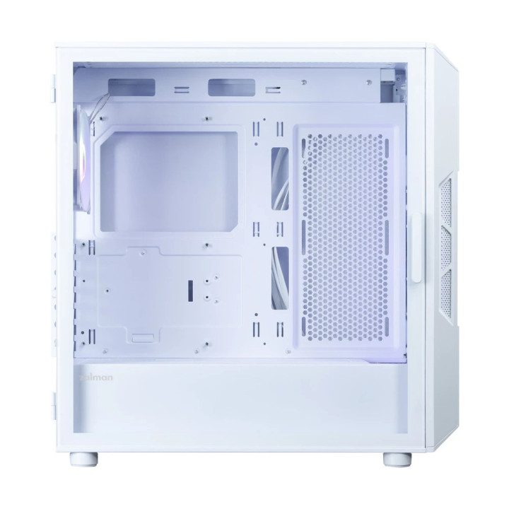 Кутия Zalman I3 NEO V2 White, ATX/mATX/Mini-ITX, Middle Tower, Tempered Glass, RGB (4 вентилатора), Mesh - I3-NEO-V2 - 8