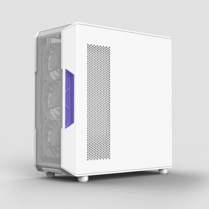 Кутия Zalman I3 NEO V2 White, ATX/mATX/Mini-ITX, Middle Tower, Tempered Glass, RGB (4 вентилатора), Mesh - I3-NEO-V2 - 11