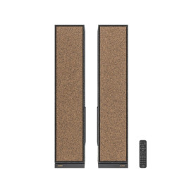 Колонки FENDA T-68X, 2.0 система, 140W RMS (70W x2), 1" Tweeter + 4" Mid + 8" Sub, BT 5.3/Optical/Coaxial/AUX/USB, Karaoke, LED 