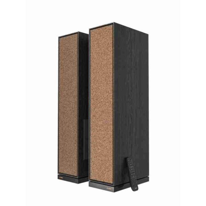 Колонки FENDA T-68X, 2.0 система, 140W RMS (70W x2), 1" Tweeter + 4" Mid + 8" Sub, BT 5.3/Optical/Coaxial/AUX/USB, Karaoke, LED 