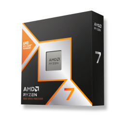 Процесор AMD Ryzen 7 9850X3D, 8 ядра, 16 нишки, 4.7GHz база, 5.6GHz boost, 96MB кеш, AM5, DDR5, 120W - 100-100001973WOF - 1