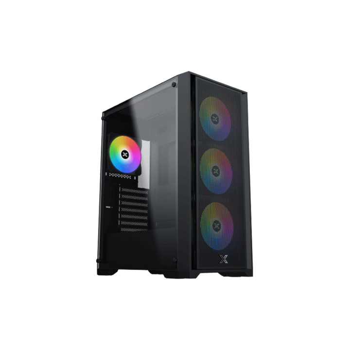 Геймърски компютър ION Gaming X II ARGB с AMD Ryzen 5 7600, Radeon RX 7600 8GB GDDR6, RAM памет 16GB DDR5 5200MHz, SSD 1TB M.2 PCI-e 4 x4 NVMe