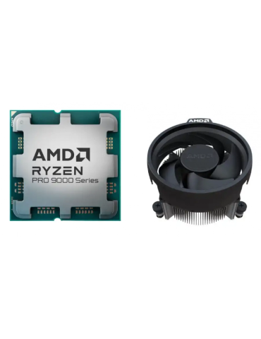 Процесор AMD Ryzen 9 Pro 9945 MPK, 12 ядра, 3.4 GHz, AM5, DDR5, 65W - 100-100001407MPK - 1