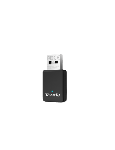 USB адаптер TENDA U11 AX900, 2.4GHz/5GHz, 286Mbps/600Mbps, външна антена - 1