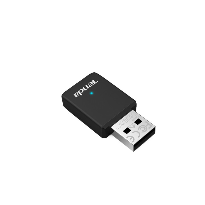 USB адаптер TENDA U11 AX900, 2.4GHz/5GHz, 286Mbps/600Mbps, външна антена - 4