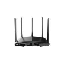 Рутер Tenda TX27 Pro, WiFi 6E, 6665Mbps (2.4GHz 861Mbps + 5GHz 2402Mbps + 6GHz 2402Mbps), 4x Gigabit портове - 1
