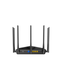 Рутер Tenda TX27 Pro, WiFi 6E, 6665Mbps (2.4GHz 861Mbps + 5GHz 2402Mbps + 6GHz 2402Mbps), 4x Gigabit портове - 3