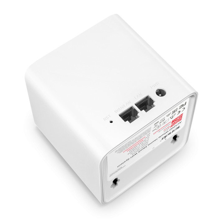 Mesh WiFi 6 рутер система Tenda MW5G 3-pack, Mesh WiFi 6, 2.4GHz 300Mbps + 5GHz 867Mbps, Gigabit портове, IEEE 802.11s - 2
