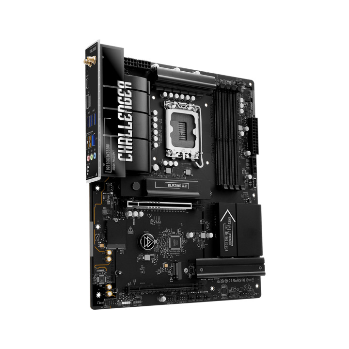 Дънна платка ASROCK B860 Challenger Wi-Fi, Socket 1851, 4x DDR5, PCIe 5.0, ATX - 4711581494190 - 3