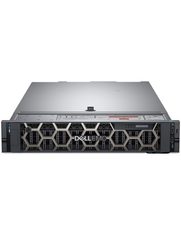 Сървър Dell EMC PowerEdge R550, Intel Xeon Silver 4309Y 2.8GHz 8C/16T, 16GB DDR4 3200MT/s, 480GB SSD SATA, PERC H755 8GB, iDRAC9 Enterprise, 2U Chassis 8x3.5, Dual 1100W PSU
