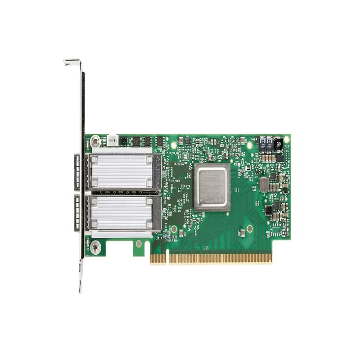 Мрежова карта DELL EMC ConnectX-5, Dual Port 10/25GbE SFP28, PCIe Full Height - ConnectX-5 - 1