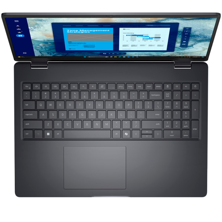 Лаптоп Dell Latitude 16 PC16250, 16" IPS 1920x1200, Intel Core Ultra 5 235U, 16GB DDR5, 512GB SSD, Win 11 Pro - 5