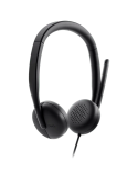 Слушалки Dell WH3024, Стерео с микрофон, USB Type-C, 2m кабел, Шумопотискане - 520-BBDH - 1