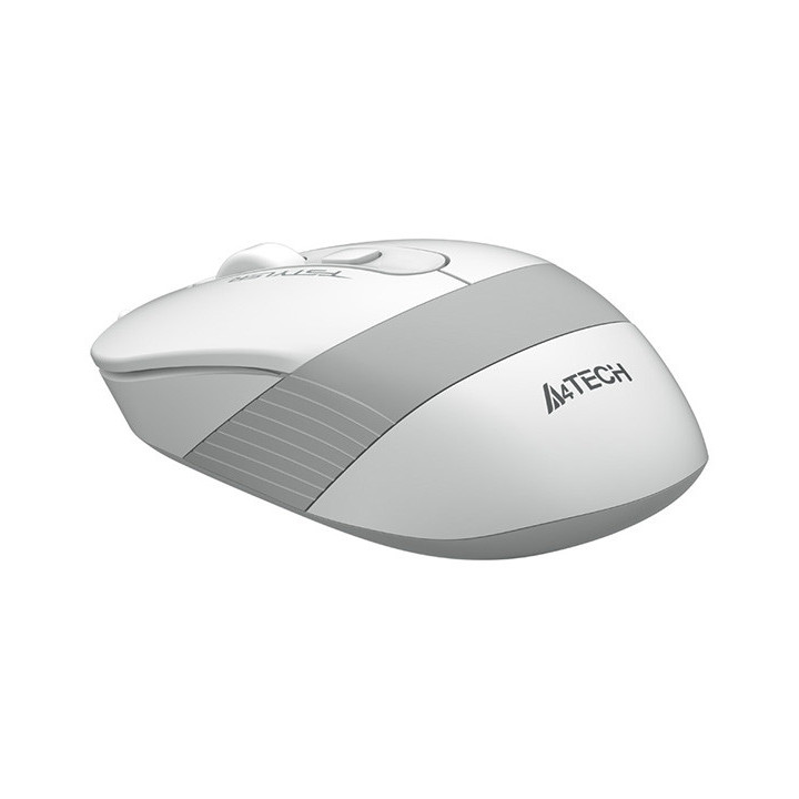 Мишка A4TECH FM10, USB, Оптичен сензор, 1600 DPI, 4 бутона, Бяла - FM10 WHITE - 5