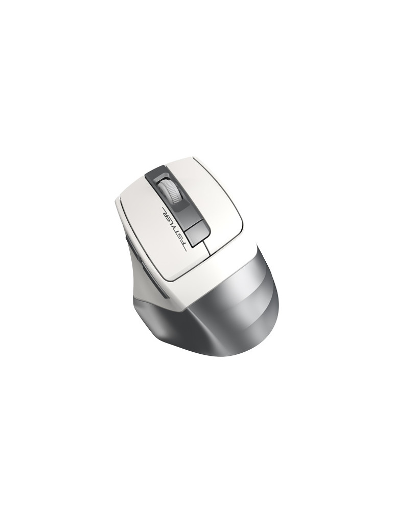 Безжична мишка A4TECH FG35 FSTYLER, Безжична 2.4GHz, Оптична, 1200/1600/2000 DPI, 6 бутона, Сребриста - A4-MOUSE-FG35-SILVER - 2