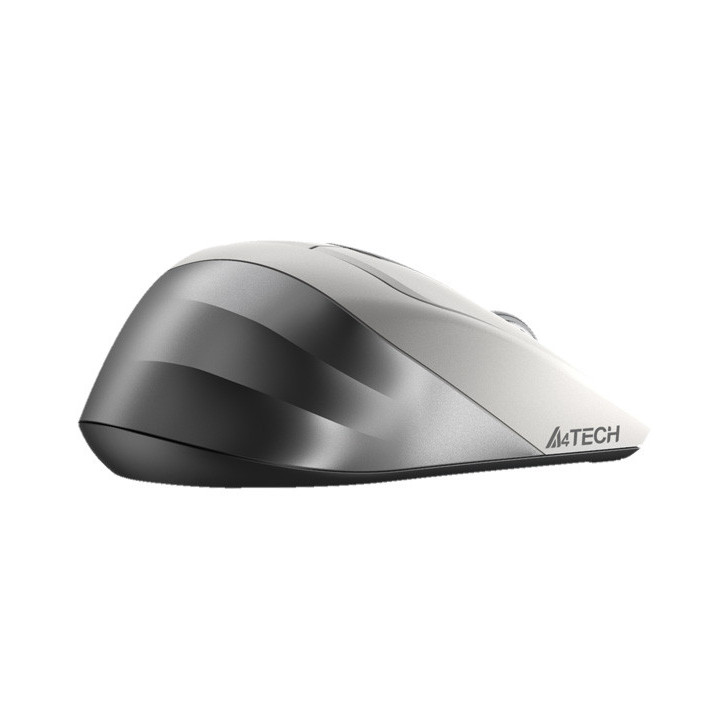Безжична мишка A4TECH FG35 FSTYLER, Безжична 2.4GHz, Оптична, 1200/1600/2000 DPI, 6 бутона, Сребриста - A4-MOUSE-FG35-SILVER - 3