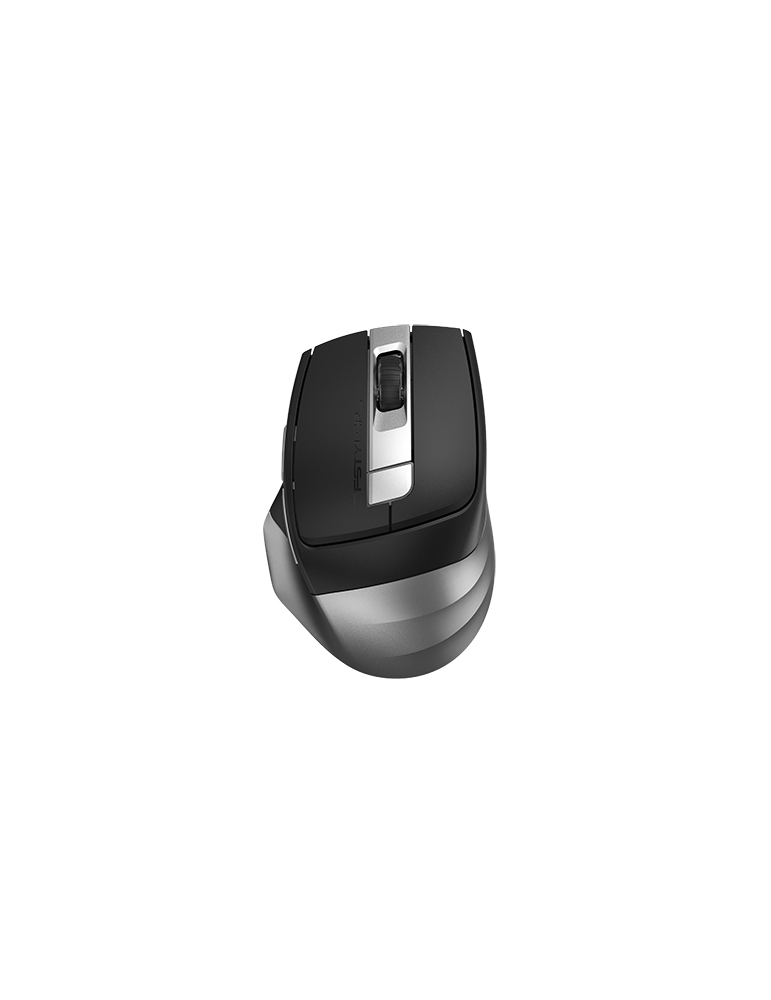 Bluetooth мишка A4TECH FB35C, 6 бутона, Оптичен сензор, Двурежимна (Bluetooth + 2.4G), 1200-1600-2000 DPI, Сива - FB35C GRAY - 1