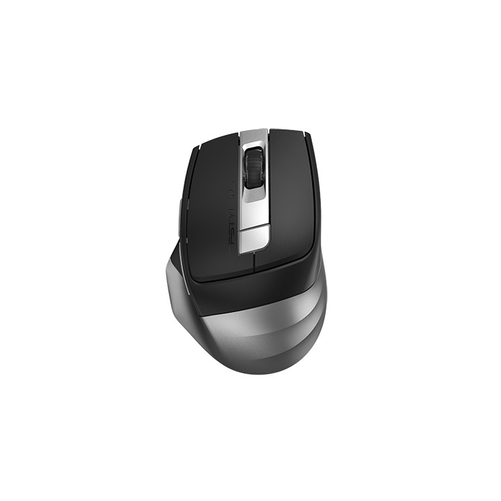Bluetooth мишка A4TECH FB35C, 6 бутона, Оптичен сензор, Двурежимна (Bluetooth + 2.4G), 1200-1600-2000 DPI, Сива - FB35C GRAY - 1