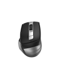 Bluetooth мишка A4TECH FB35C, 6 бутона, Оптичен сензор, Двурежимна (Bluetooth + 2.4G), 1200-1600-2000 DPI, Сива - FB35C GRAY - 1