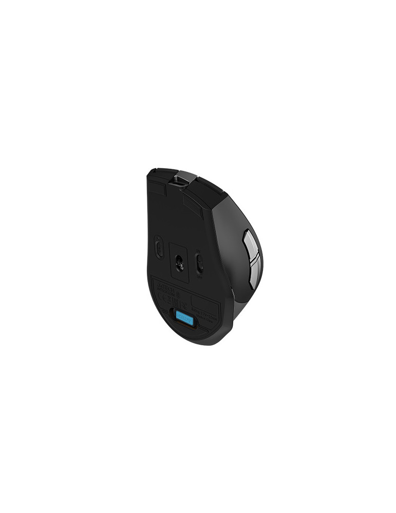 Bluetooth мишка A4TECH FB35C, 6 бутона, Оптичен сензор, Двурежимна (Bluetooth + 2.4G), 1200-1600-2000 DPI, Сива - FB35C GRAY - 5