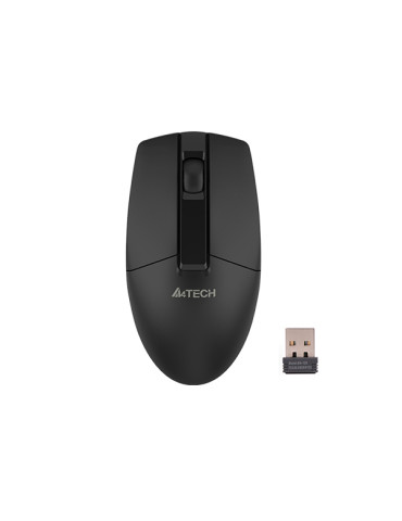 Безжична мишка A4TECH G3-330N V-TRACK, Оптична, 1200 DPI, 3 бутона - A4-MOUSE-G3-330N-BLACK - 1