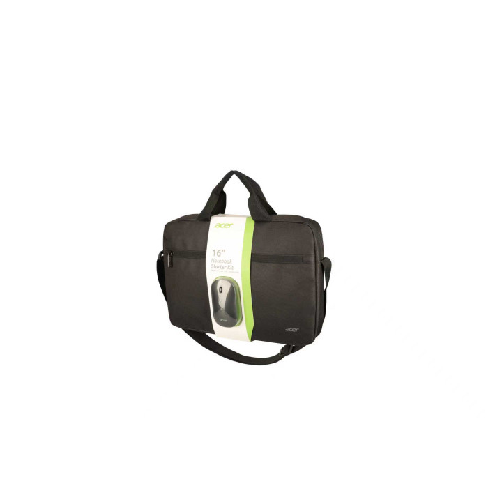Чанта за лаптоп 15,6" с Bluetooth мишка Acer AMR 130, двойна безжична (RF 2.4GHz/Bluetooth 5.2), 1600 DPI, 4 бутона - GP.ACC11.0