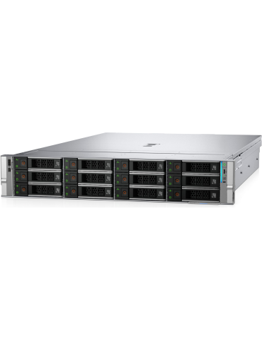 Сървър DELL EMC PowerEdge R570, Intel Xeon 6 6511P 2.3GHz 16-core, 16GB DDR5 RDIMM, 480GB SSD SATA, 800W PSU, iDRAC 10 ENT - PRO