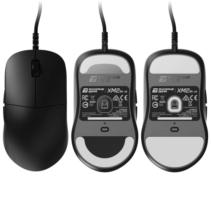 Професионална геймърска мишка Endgame Gear OP1 8K v2, Геймърска, Оптична, PAW3950, 30000 DPI, 8000Hz, 51.5g - EGG-XM2-8K-V2-BLK 