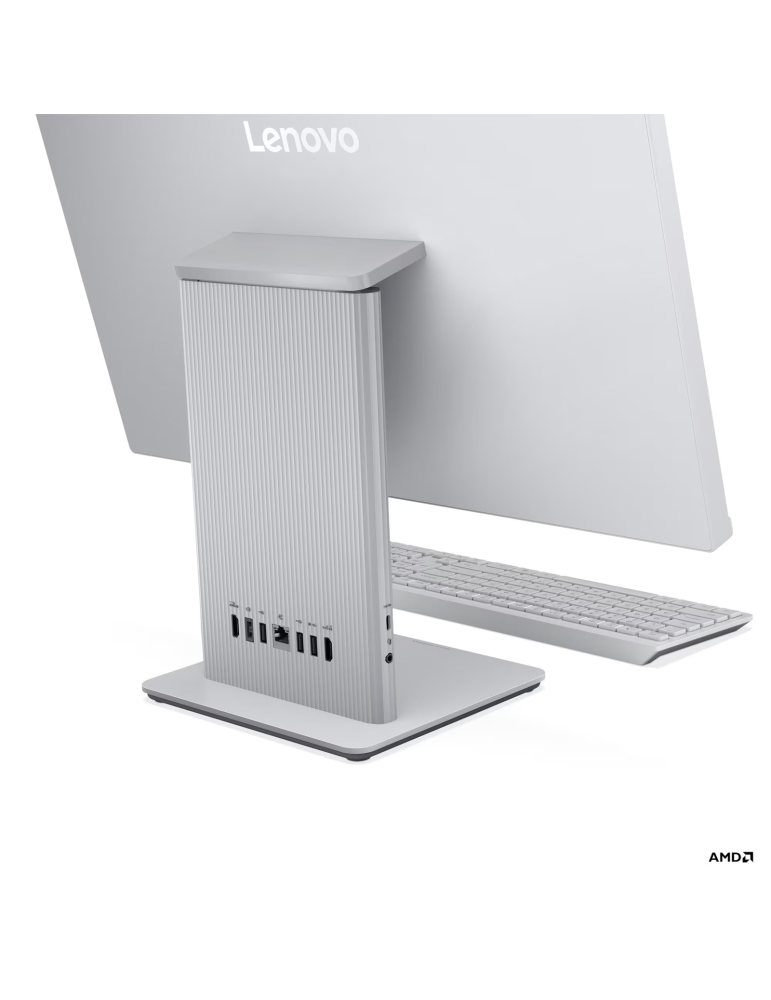All in One компютър Lenovo IdeaCentre 24, 23.8" IPS 1920x1080, AMD Ryzen 5 7535HS, 16GB DDR5, 256GB SSD, без ОС - F0HR006QRI - 9