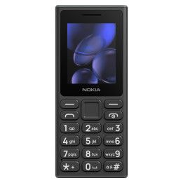 Смартфон NOKIA 105 DS, 2" QQVGA, Dual SIM, 4MB RAM, 4MB ROM, 1000mAh батерия, S30+ OS - SP01Z07Z2068Y - 1