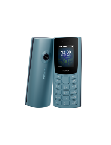 Смартфон NOKIA 110 DS, 1.8" QQVGA 120x160, Unisoc 6531E, 4MB RAM, 4MB ROM, Dual SIM, 1000mAh, S30+ - 1GF019FPG3L01 - 1