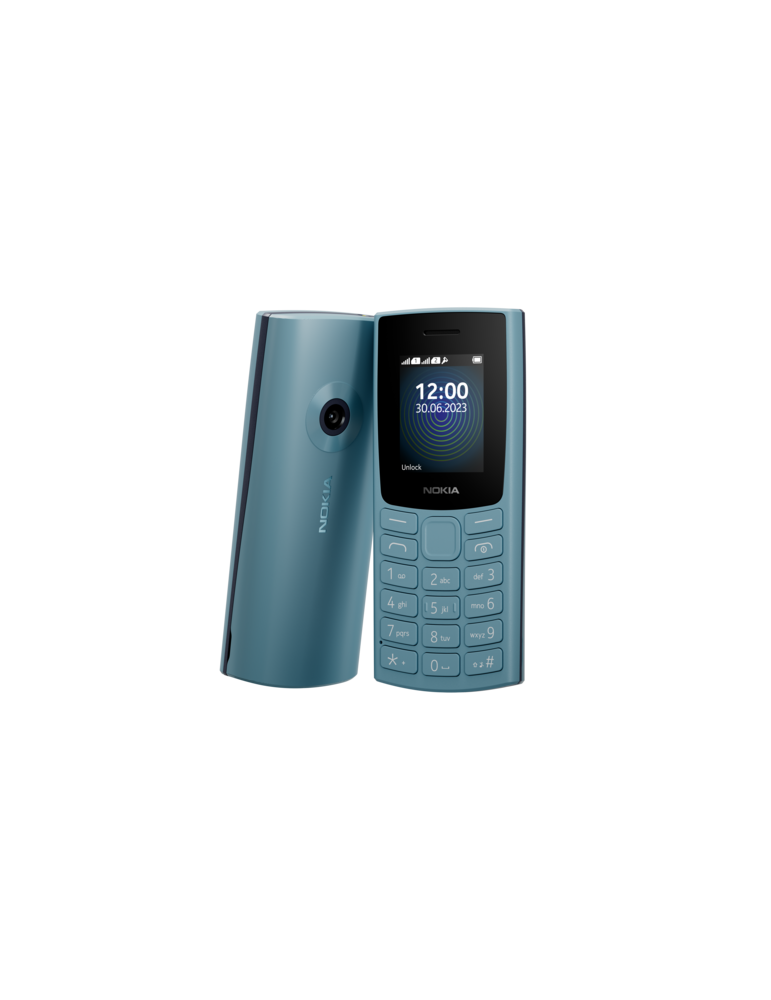Смартфон NOKIA 110 DS, 1.8" QQVGA 120x160, Unisoc 6531E, 4MB RAM, 4MB ROM, Dual SIM, 1000mAh, S30+ - 1GF019FPG3L01 - 1
