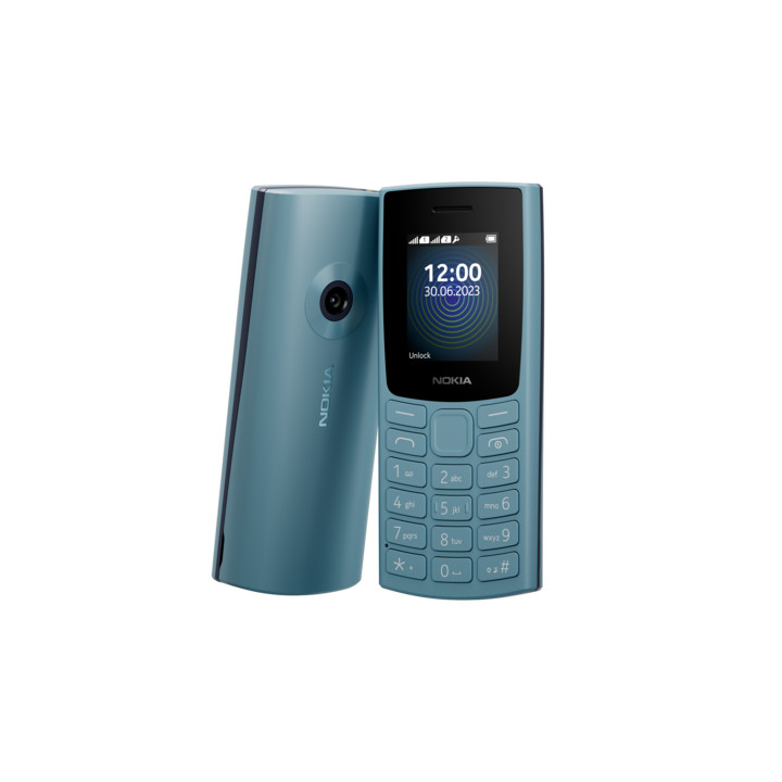 Смартфон NOKIA 110 DS, 1.8" QQVGA 120x160, Unisoc 6531E, 4MB RAM, 4MB ROM, Dual SIM, 1000mAh, S30+ - 1GF019FPG3L01 - 1
