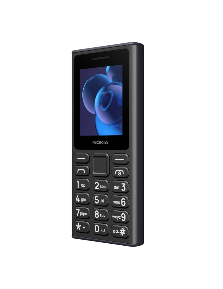 Телефон Nokia 110 DS, 1.8" QVGA, Dual SIM, 4MB RAM/4MB ROM, microSD до 32GB, 1000mAh, IP54, черен - SP01Z07Z2072Y - 2