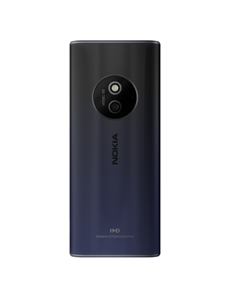 Телефон Nokia 110 DS, 1.8" QVGA, Dual SIM, 4MB RAM/4MB ROM, microSD до 32GB, 1000mAh, IP54, черен - SP01Z07Z2072Y - 6